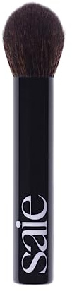 Saie The Fluffy Brush - Soft, Multi-Use Targeted Powder Brush - Tapered Tip for Precision Application - Vegan, Cruelty-Free (1 Count)