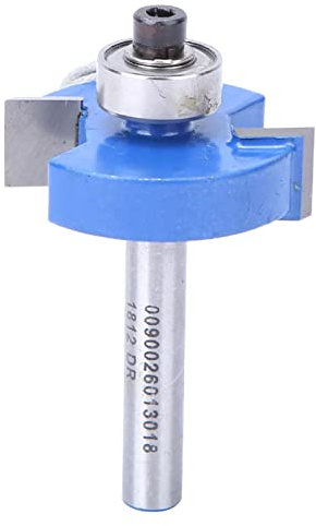 Mèche De Toupie à Feuillure De 3/8 Pouces, Mèche De Toupie à Feuillure De Type T De Hauteur, Fraise à Bois à Tige De 1/4 De Pouce, Fraise à Feuillure à Pointe En Carbure