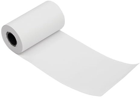 daybays Thermorollen Kassenrollen Bonrollen Thermopapier Thermo-Papierrollen für EC Cash Geräte, Kassensystem und EPOS-Drucker, BPA Frei (10, 57x36x12mm_15m)
