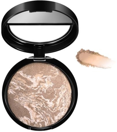 Fondotinta Cotto per Pelli Mature, Correttore Fondotinta Illuminante Copertura Totale per Il Viso, Luminosità a Lunga Durata e Controllo del Sebo Trucco Naturale e Uniforme(05#)