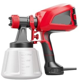 Pistola a Spruzzo, Pistola a spruzzo elettrica portatile con batteria al litio, ad alta potenza for vernice al lattice