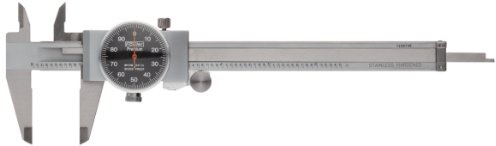 Fowler 52-008-707-0, Premium Dial Caliper with 0-6 Measuring Range (Black)