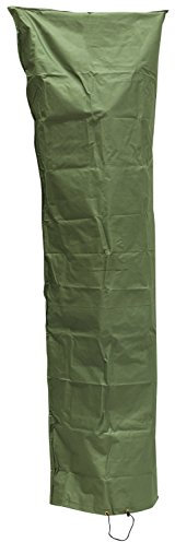 Woodside Green Waterproof Outdoor Cantilever Garden Umbrella Parasol Cover Heavy Duty 600D Material 2.4m x 0.84m/7.9ft x 2.8ft 5 YEAR GUARANTEE