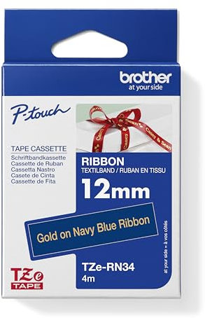 Brother Original laminiertes Schriftband TZe-MQ531 12 mm, schwarz auf pastell-blau (u.a.für Brother P-touch H200, H100LB/R, H105, E100/VP, D200/BW/VP, D210/VP, Cube)