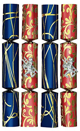 Horror-Shop 4 Stück Festliche Knallbomben