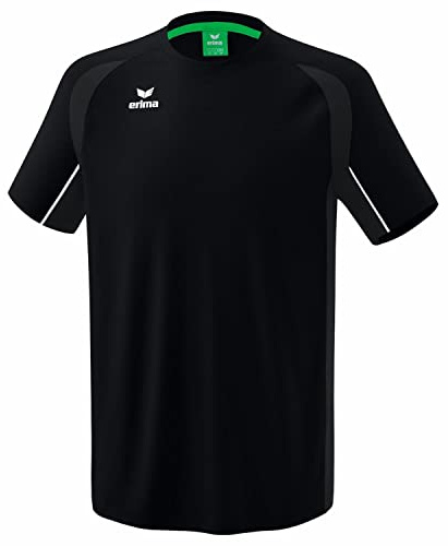 Erima Herren Liga Star Trainings T-Shirt (1082333), schwarz/weiß, XXL