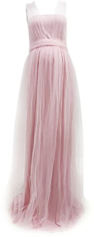 Giacca da trasporto per bambini e bambini, softshell da donna, senza maniche, accessori di scena, fotografia, donne incinte, abito premaman in tulle, abito lungo da principessa, Colore: rosa., M
