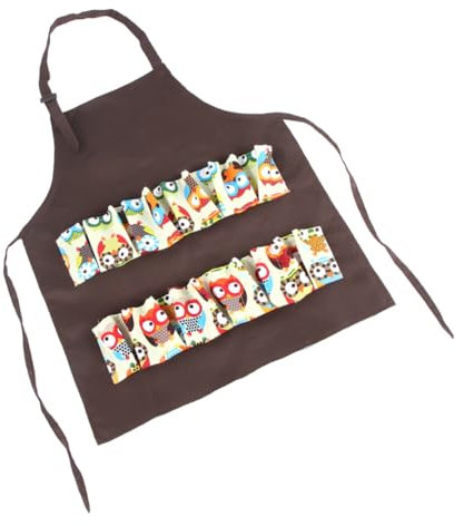 Mikinona Eierschürze Eierkartons Für Hühnereier Eieraufbewahrungsschürze Für Kinder Eierhalteschürze Enten-gänseei Mit Schürze Eiersammelschürze Kittel Für Polyester Baumwolle Coffee