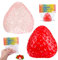 Vibbang 2 Stück Taba Squishy, Erdbeer-Stressball Quetschspielzeug, Taba Squishy XXL, Squishy Toy, Anti Stress Squishy Erdbeer Fidget Toys, Stressbälle Erdbeere für Erwachsene Kinder