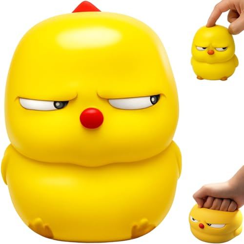 Stressball Erwachsene, Anti Stress Ball, Großer Knautschball Für Kinder Und Erwachsene, Langsam Zurückfedernd, Knautschball Kinder 11x13 cm, Ideal Für Büro, Schule Und Reise