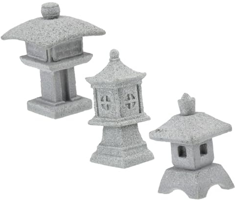 GANAZONO 3 Pezzi Di In Per Padiglione Imitazione Di Mini Da Decorazioni Paesaggistiche Da Per Esterni Decorazioni Per Patio