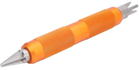 Marhynchus Prep Multitool, Chamfer Grading Handverktyg med Avtagbart Handtag och 6 Roterande Huvuden, för Omladdning och Fick Cleaning 0,17 Till 0,45 Kaliber