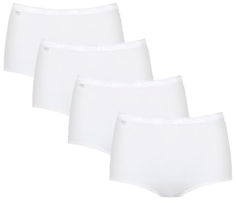 Sloggi Basic+ - Culotte - Femme - Blanc - FR: 50 (Taille Fabricant: 50)