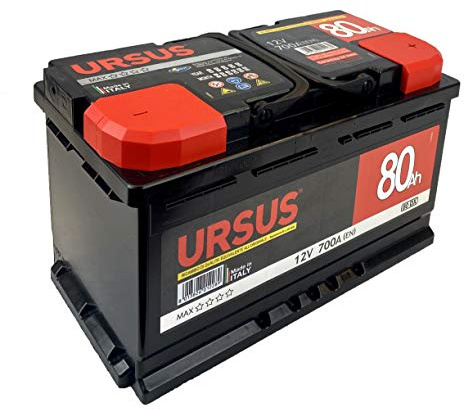 Batteria Auto URSUS MAX 80 AH DX