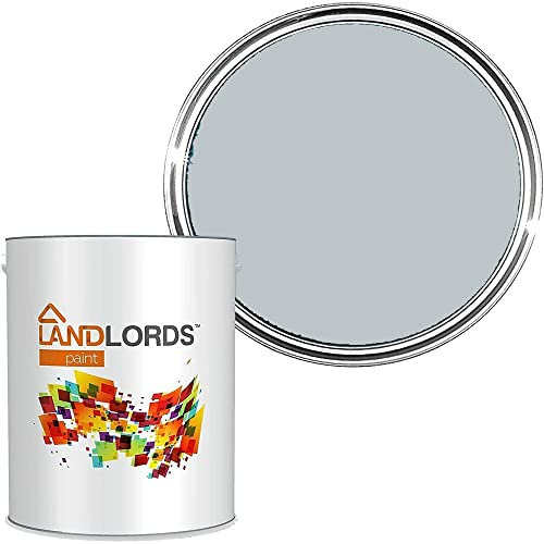 Landlords Weather Shield Slate Grey Smooth Masonry Paint | 5L in 30+ Colours | Storm Proof, Scrub Resistance & Waterproof | Weatherproof Technology Designed with Acrylic Resin for Ultimate Protection