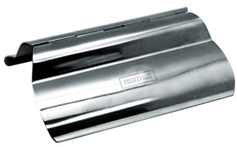 NERTHUS FIH 337 - Pinza de alimentos de acero inoxidable con muelle para uso facil