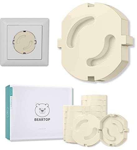 Copriprese per bambini BEARTOP | per l'inserimento | migliore vestibilità | copriprese bambini, copriprese di sicurezza, copriprese elettriche | per bambini | Soddisfazione garantita (3 anni)*