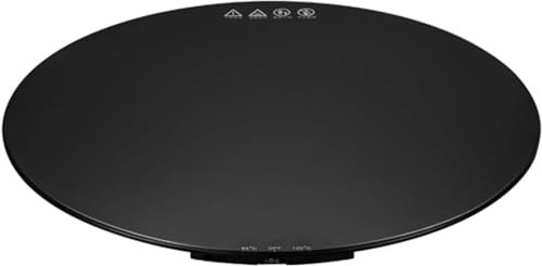 Bandeja para Calentar Alimentos Y Platos, Bandeja para Servir Calentador de Alimentos Redonda, Bandeja para Calentar Alimentos Eléctrica Calentador de Alimentos Eléctrico, Plato Caliente para Calentar