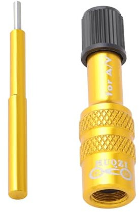 Fahrrad-Luftgabel vorne – Fahrrad-Ventiladapter für Vorderradgabel | Anti-Rutsch-Ventilverlängerung, Prestaa-Verlängerungskonverterdüse, Reifenpumpenzubehör, Fahrradzubehör für Roadtrip, Mountainbikes