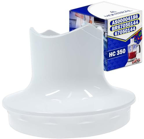 MONTERAL Getriebedeckel für Stabmixer Ø 100 mm x 70 mm mit Originalcode 67050144 BR67050144 AS00004186 für Behälter HC 350 ml für Braun Multiquick - Garantie 10 Jahre