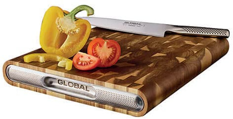 Global Acacia End Grain Cutting Board 35 x 25 x 4.5cm