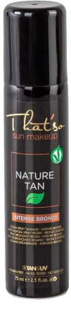 That'So Nature Tan Intense Bronze - Intensives Selbstbräunungsspray 100% Vegan - 75 ml