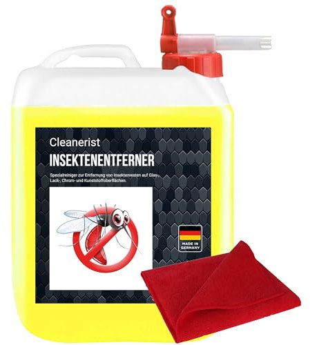 10 Liter Insektenentferner AP26 Konzentrat Insektenlöser Autowäsche Motorrad Reiniger + Auslaufhahn + Microfasertuch