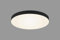 BRILONER - LED Deckenlampe rahmenlos, warmweiße Lichtfarbe, 16 Watt, 1600 Lumen, LED Lampe, Deckenleuchte, Wohnzimmerlampe, Schlafzimmerlampe, Küchenlampe, Deckenbeleuchtung, 21,2x3,6 cm, Schwarz