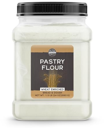 Birch & Meadow Pastry Flour, 1.5 lb, Wheat Enriched, Bread & Dough