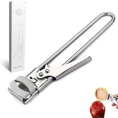 Apri Lattine Apriscatole Manuale Apribarattoli vetro Regolabile Acciaio Inox Apribarattoli Cavatappi Multifunzione Apriscatole Apribottiglie Manuale Apriscatole in Cavatappi Universale