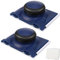 Paint Edger Paint Pad - 2 Pack Multifunctional Paint Edger Tool Nylon Bristles Edges Home Painting Brush Tools for Cutting in Wall and Ceiling
