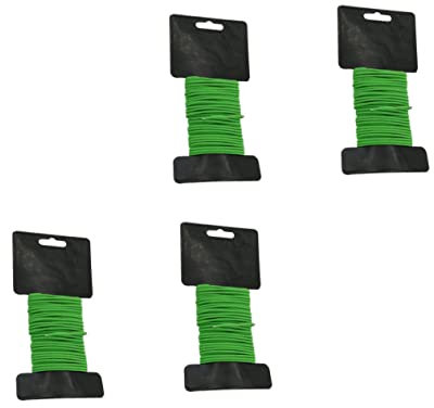 Gogogmee 4 Bündel Twists Krawatte Pflanze Draht Gartenversorgung Für Tomaten Rosen Reben