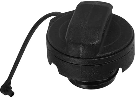 Tapa de depósito universal, tapa de combustible para coche, repuesto para todos los coches, tapa de depósito con cinta de sujeción, tapa de combustible de plástico resistente, tapa de llenado de