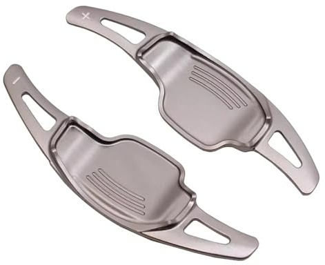 YIOLGFB Cambio De Volante De Coche Compatible con Buick para Regal GS para Lacrosse 2016-2019 GL8 2017-2019 para Verano 2015 2016 2017 2018 2019 Paletas De Cambio del Volante del Coche(Gray)