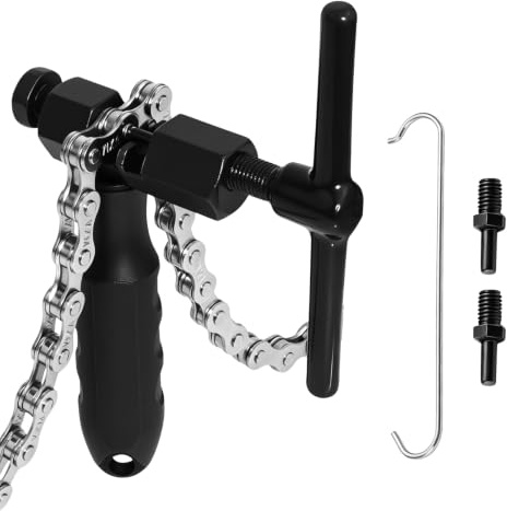 Briking Rivet de chaîne de vélo professionnel pour chaînes à 5 à 12 vitesses et à vitesse unique, outil de retrait et d'installation, séparateur de chaîne de haute qualité, kit de réparation