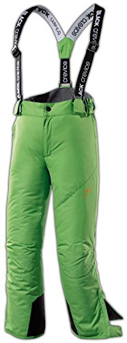 Black Crevice Pantalon Softshell pour Enfant,Vert, 176/16 Ans