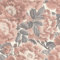 Rasch Tapeten Vliestapete (Floral) Rosa graue 10,05 m x 0,53 m Kimono 408331