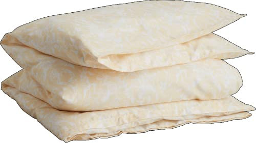 GANT Porcelain Paisley Satin-Bettdeckenbezug einzeln Farbe Butter Yellow Größe 135x200