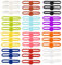 HFDONGL 36 Stück Glasmarkierer Wiederver Wendbare Glas Markierung Trinkgläser Gläser Markieren Silikon Cup Marker Trinken Party Wein Glas Marker für Weinglas Flasche Cup Trinkglas (12 Farben)