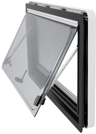 Tilt Window for Motorhome, Caravan - Tinted Sliding Hinged Window, 350x280mm