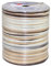 Präsent C.E. Pattberg Raffia-Multicolour Bastband braun-weiß-Creme, 50 m Geschenkband zum Einpacken, 5-strängiges Bastelband für Geschenke, Zubehör zum Dekorieren & Basteln