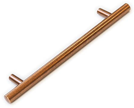 160mm Antique Copper Bar Handle for Kitchen Cabinet | Cupboard Door Drawer Pull Wardrobe Furniture Replacement Upcycle