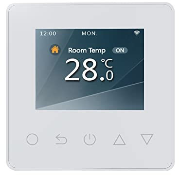 Underfloor Heating Thermostat Smart Temperature Controller Digital Proframmable Thermostat for Electric Floor Heating