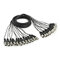 gear4music XLR Loom Câble de liaison 12 voies mâle à femelle 3m