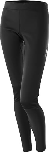 Löffler Damen Carbon Ws Warm Tights, Black, M