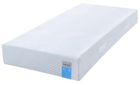 MLILY Matratze Air | IGR Zertifiziert, 140 x 200cm, 2in1 Liegehärten mittel/Fester, kühl/wärmer, ergonomische 7 Zonen AirCell/CoolFlex/BlueFlowSchaum SEAQUAL Oeko-TEX 100, CertiPUR