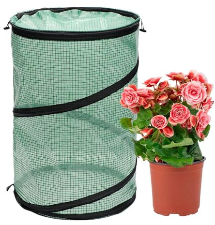 Invernadero de mesa, pequeño invernadero interior | Invernadero de patio trasero plegable, invernadero para interior-Tierra de invernadero compacta, Tienda de interior para patio, balcón y patio