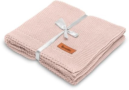 Sensillo - Nido de Bebé 80×100cm, Manta Equipamiento Infantil para bebés, Idea Regalo bebé, Confort y Seguridad Desde los Primeros días de Vida - 100% algodón - Muy Duradera - Rosa