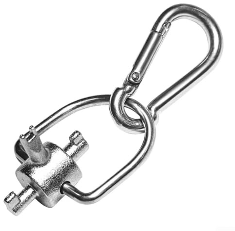 2pcs HVAC Locking Cap Key, Cap Key Tool for R410A and R22 Systems, Locking Key HVAC Multi Key Tool for Installation and Removal