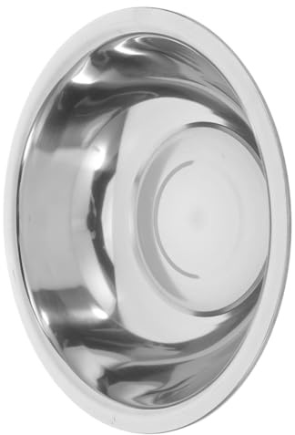 DEARMAMY Bassin Inox Pour Bac Multiusage Acier Inoxydable Épais Résistant Pour Bain De Lavage Visage Et Lessive Usage Domestique Pratique